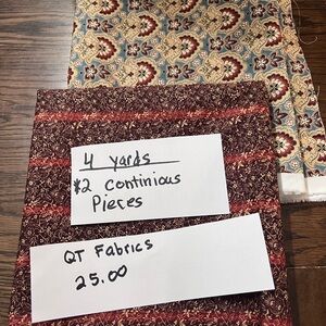 Multicolor Fabric Bundle